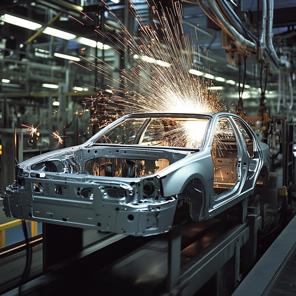 Carrosserie automobile en aluminium