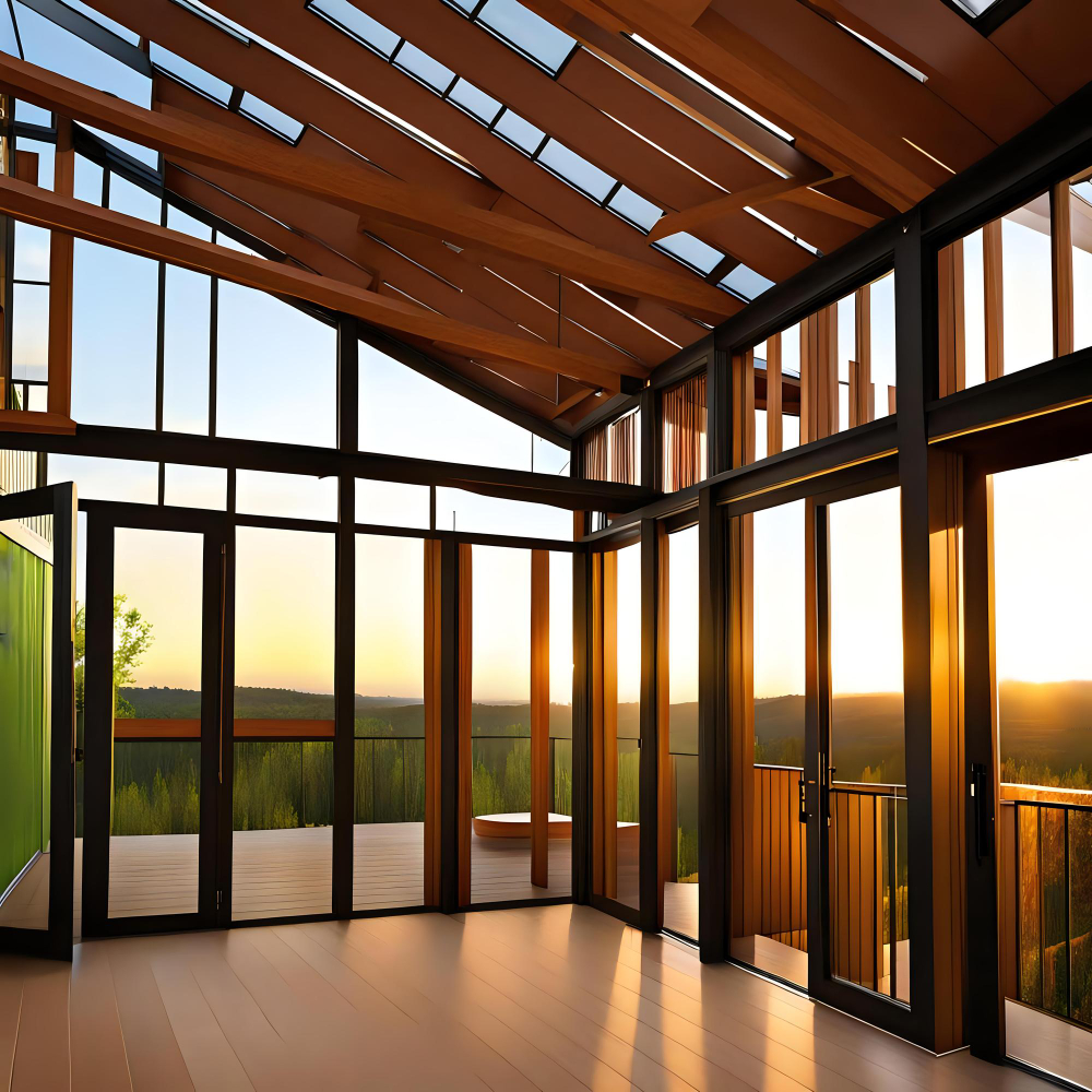 Aluminium dans les menuiseries modernes